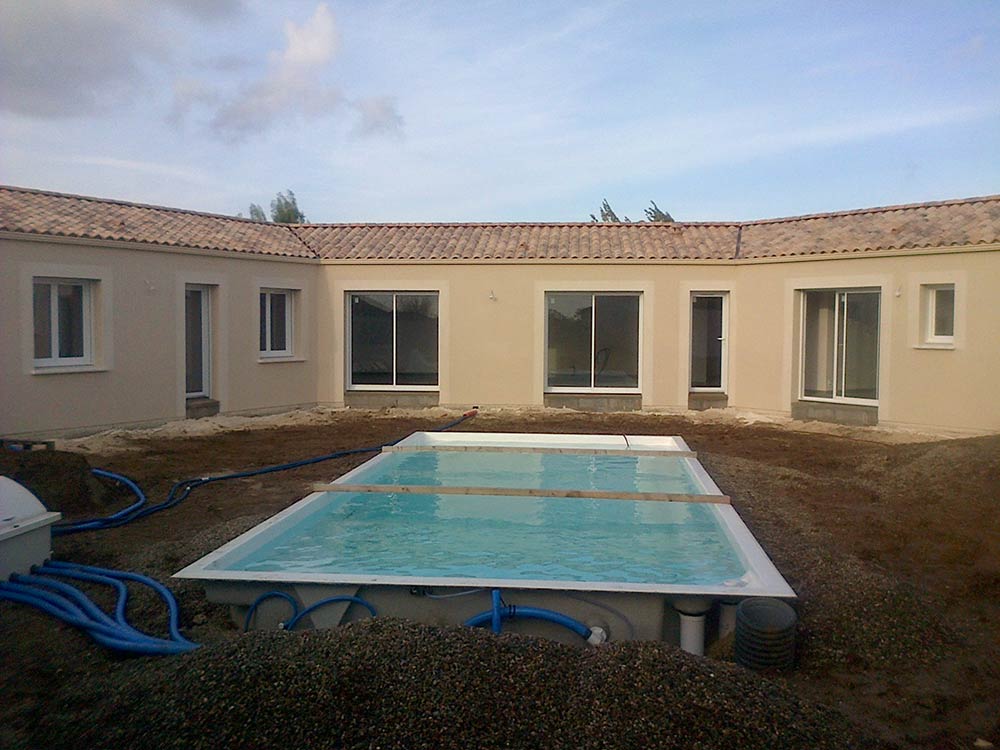 achat maison neuve avec piscine Chantonnay