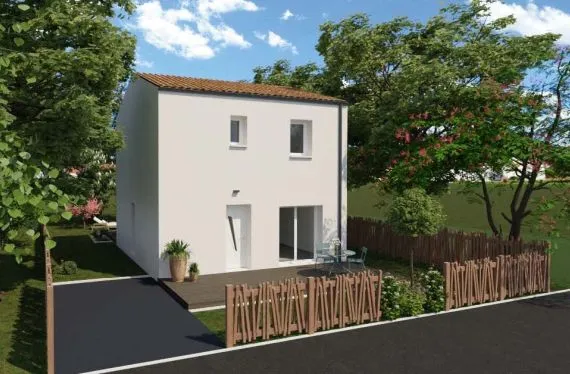 Photo maison 81&nbsp;m²<br>sur terrain 412&nbsp;m²