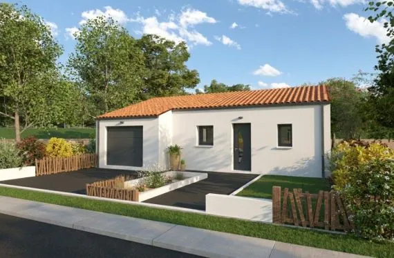 Photo maison 50&nbsp;m²<br>sur terrain 380&nbsp;m²